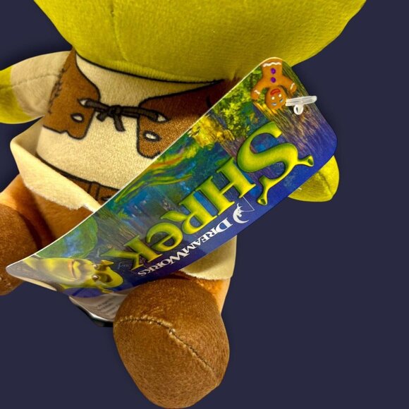 Dreamworks Shrek Green Ogre 7inch Big Head Plush From Shrek The Movie! NWT! NEW! - Picture 4 of 8